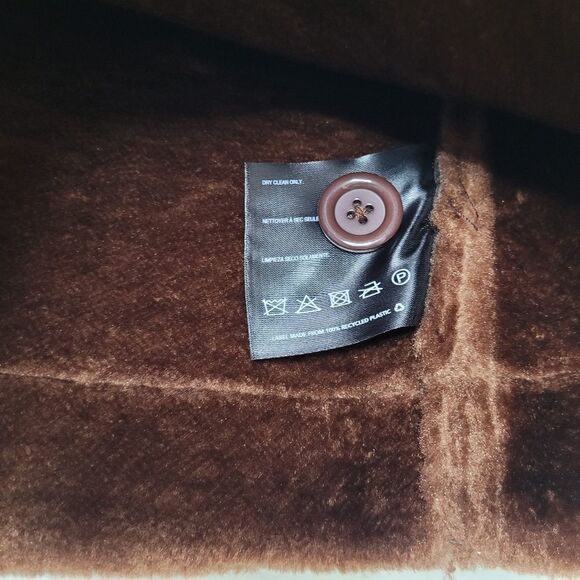 NEW BERNARDO SHEARLING FAUX LEATHER SOFT BROWN AVIATOR COAT JACKET XS SMALL NWT - Picture 11 of 16